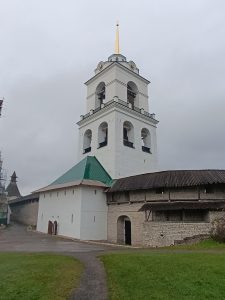Колокольня троицкого собора Псков 2025