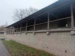 Прясла стен окольного города