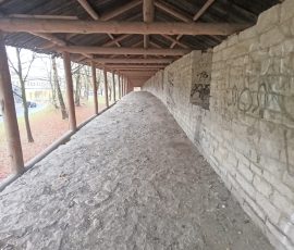 Прясла стен Псков