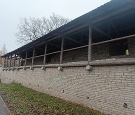 Прясла стен окольного города