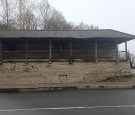 Прясла стен Окольного города Псков